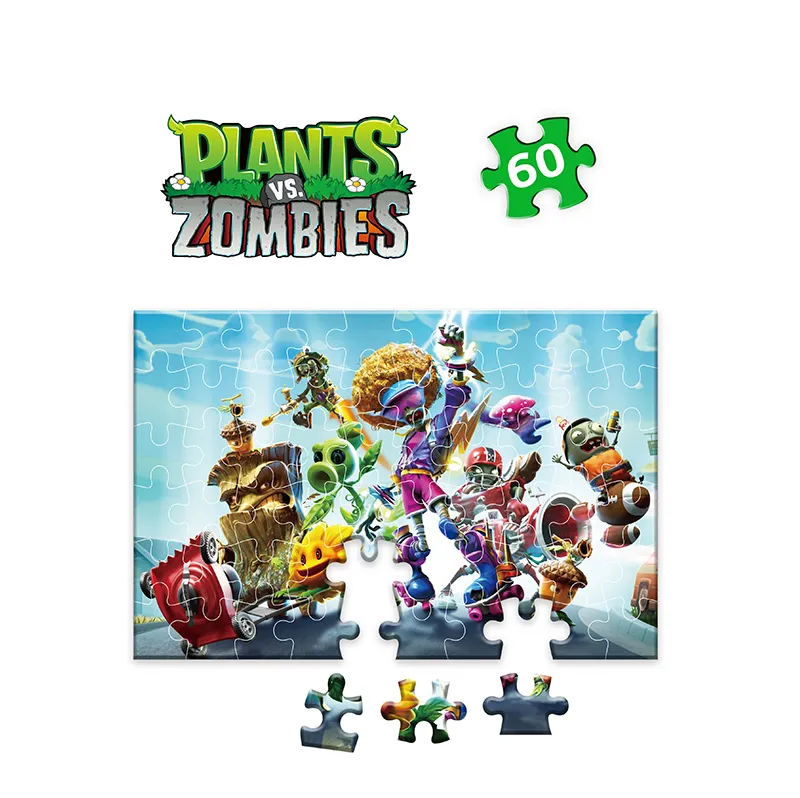 Детски пъзел Plants vs. Zombies, 60 части 1