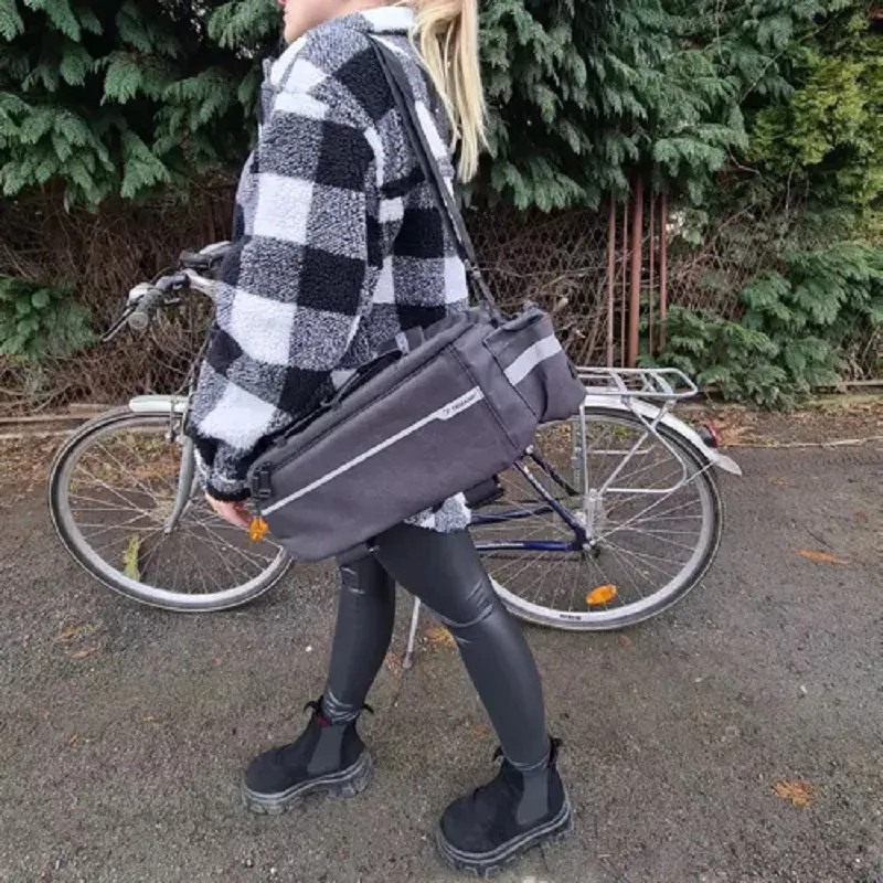 Хладилна чанта за велосипед, 9 литра, подвижна презрамка  | Iguana.bg 5