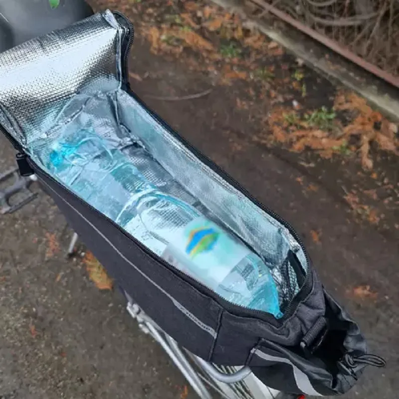 Хладилна чанта за велосипед, 9 литра, подвижна презрамка  | Iguana.bg 6