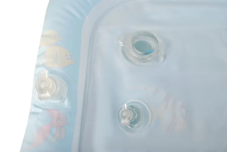 Бебешка надуваема водна постелка, матрак, с морски животни, 60х45см | Iguana.bg 6