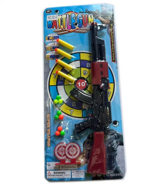 Автомат с меки стрели, топчета и мишени
