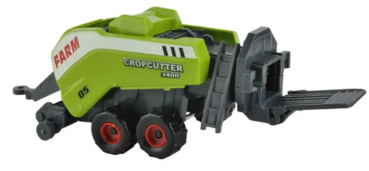 Детски фермерски комплект 6в1 трактори с ремаркета 5