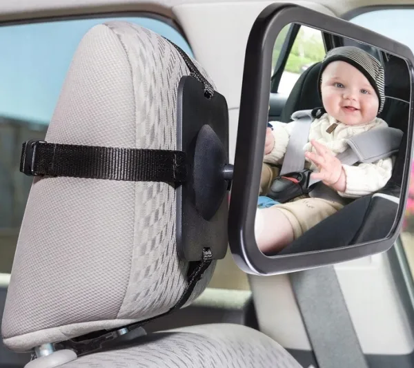 Огледало за бебе в кола, обратно задно виждане за наблюдение на дете в автомобил 1