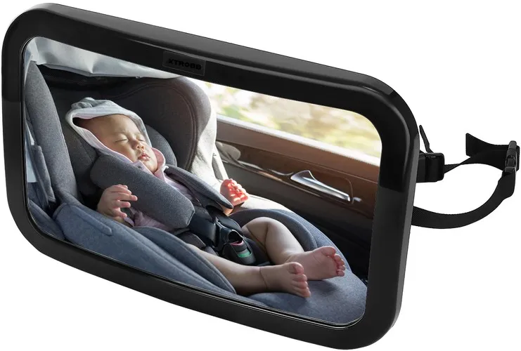 Огледало за бебе в кола, обратно задно виждане за наблюдение на дете в автомобил 11