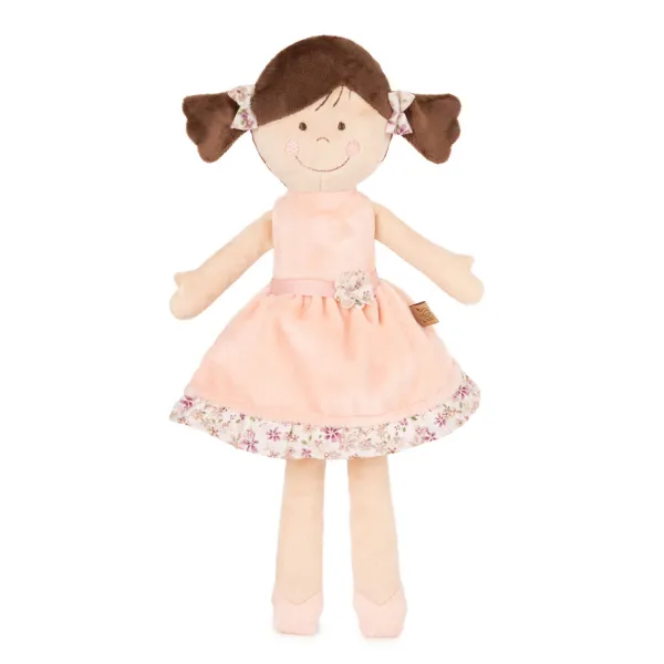 Бебешка кукла Кармен, 33см, Розов