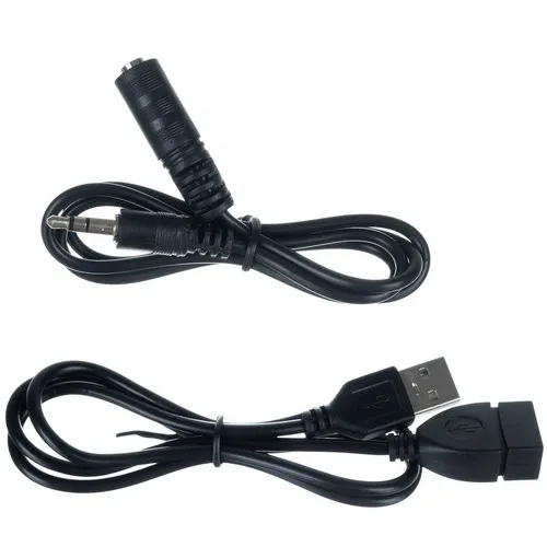 Светеща USB раница, водоустойчива, катинар, несесер и кабели 12