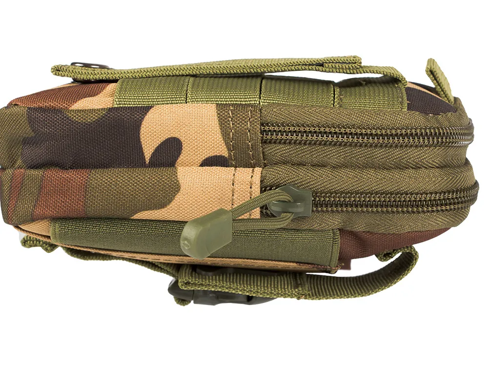Чанта за колан, тактическа за лов, спорт, катерене, камуфлаж военен 3