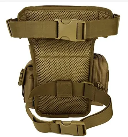 Тактическа чанта за кръст и крак, военна с 6 джоба 2