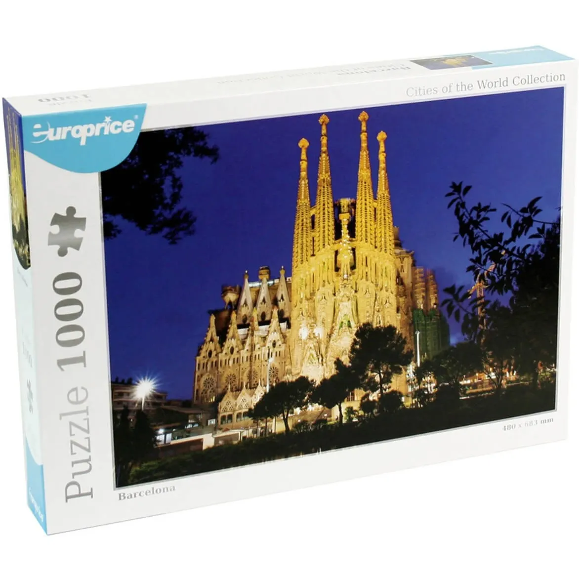 Пъзел Барселона Sagrada Familia 1000 елемента