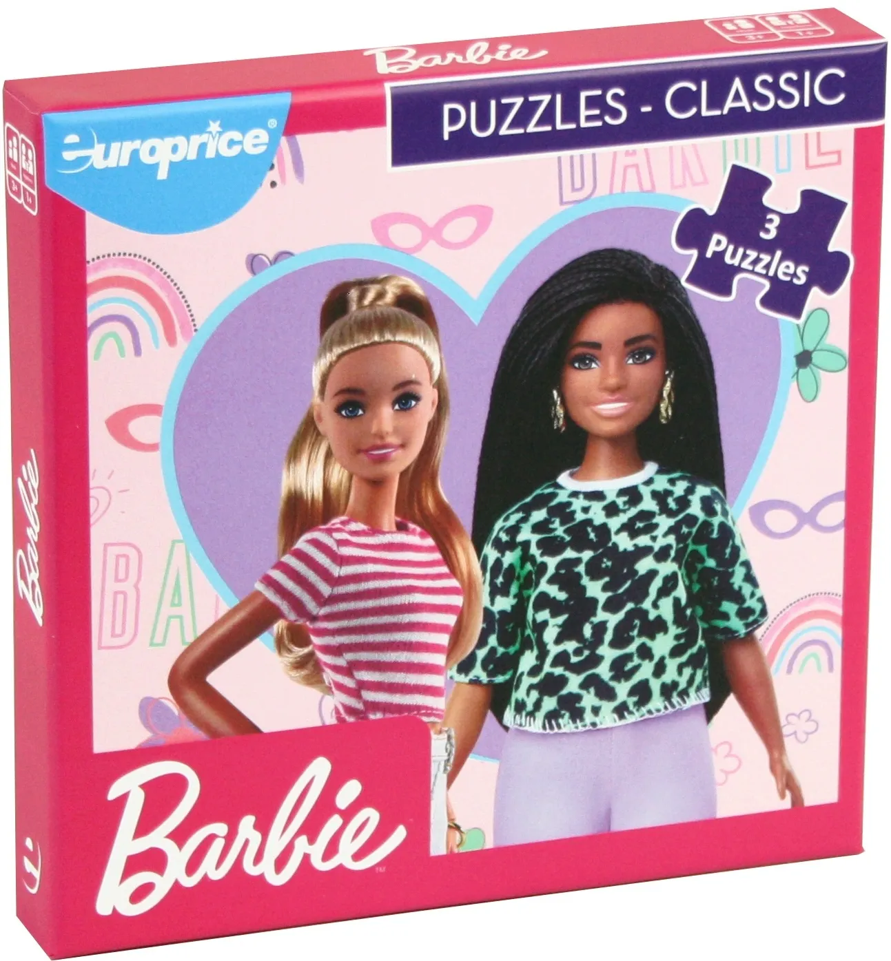 Пъзел Барби 3 в 1  Barbie classic 1