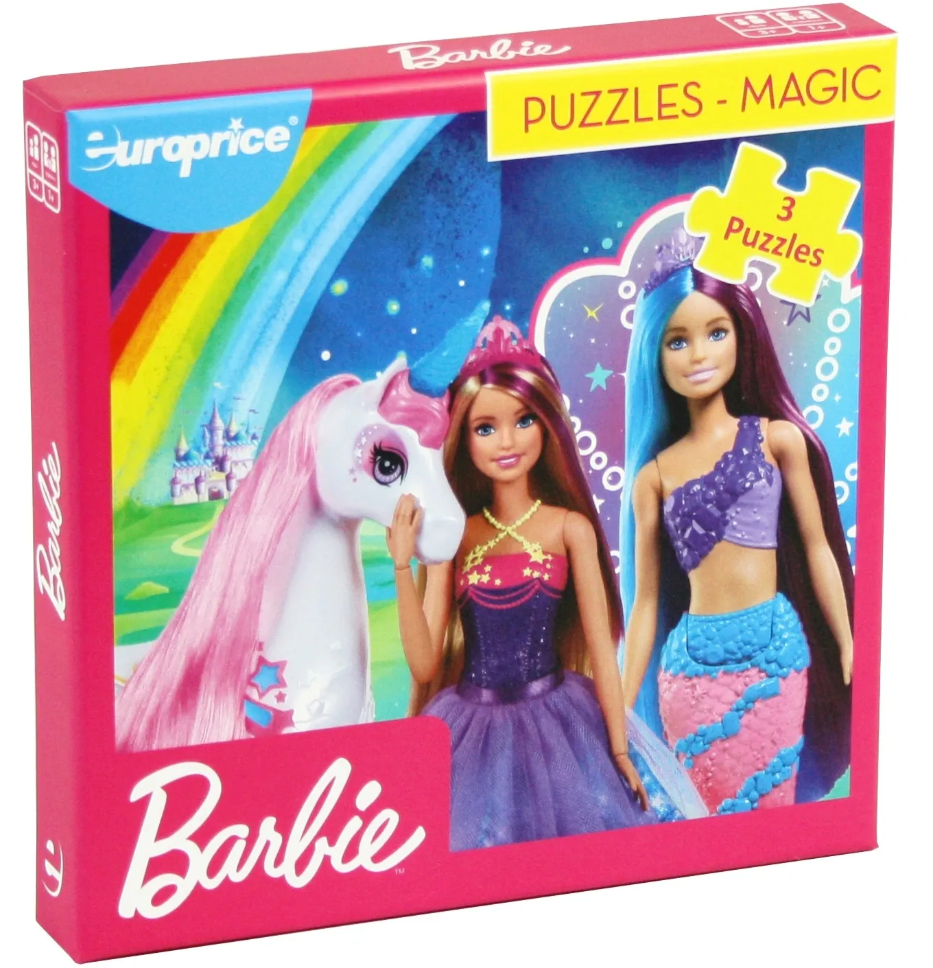 Пъзел Барби 3 в 1  Barbie magic  1