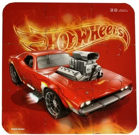 Пъзел 3 в 1 Hot Wheels - 1 2