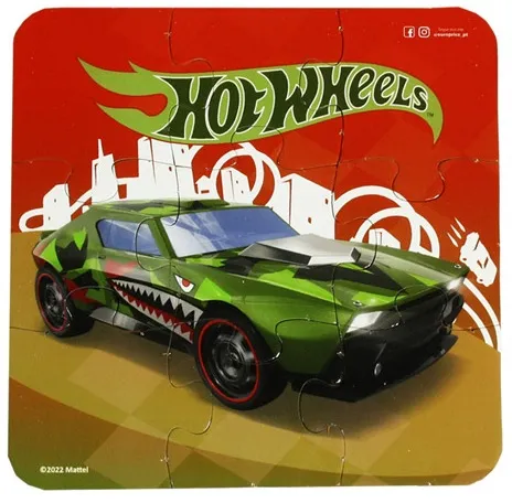 Пъзел 3 в 1 Hot Wheels - 3 2