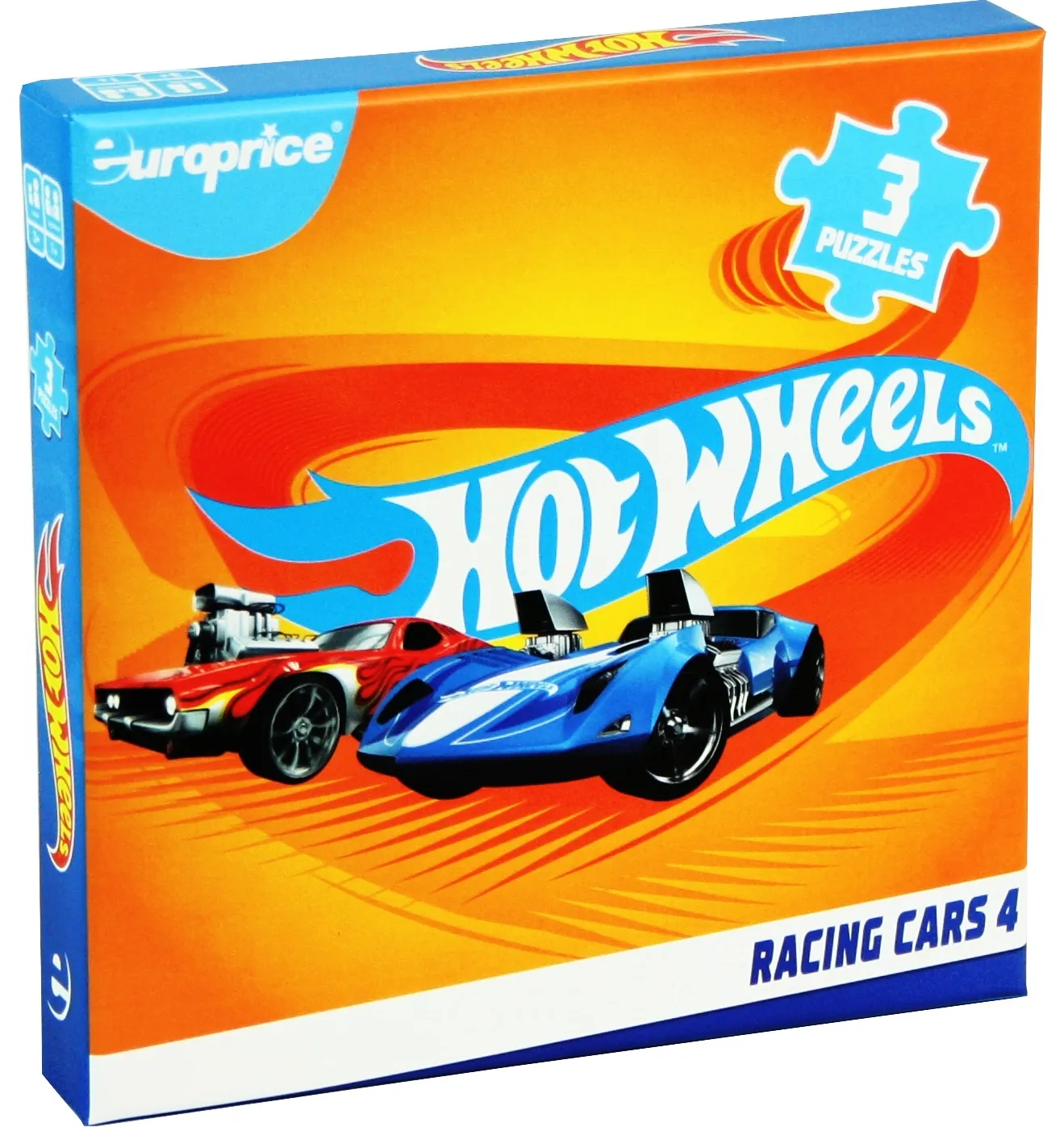 Пъзел 3 в 1 Hot Wheels - 4 1