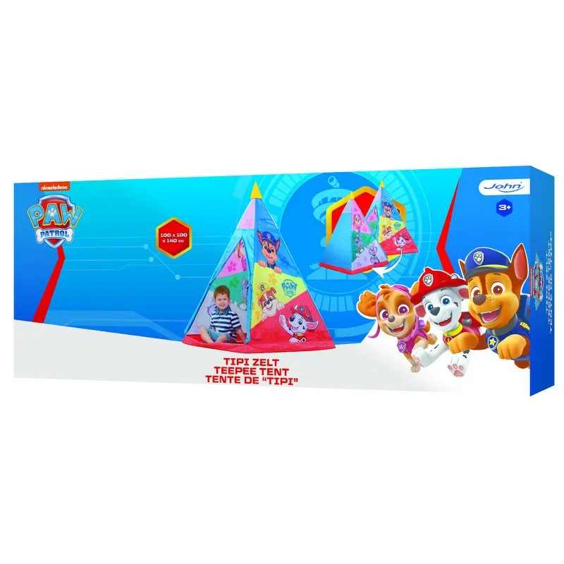 Детска палатка Paw Patrol вигвам 100х100х140см типи Пес Патрул 6