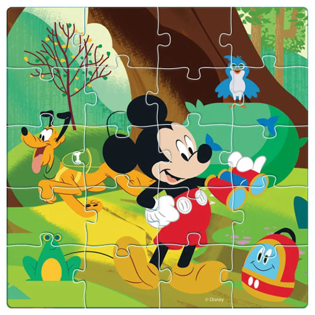 Магнитен пъзел Мики и Мини Маус, 3в1, 60 части, Mickey & Minnie Mouse 3