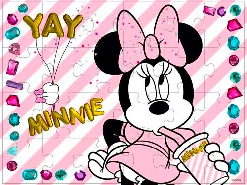 Пъзел Disney Minnie Mouse 4in 1, Дисни Мини Маус 4 в 1 2