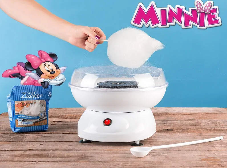 Машина за захарен памук 520W  Мини Маус Minnie Mouse 1