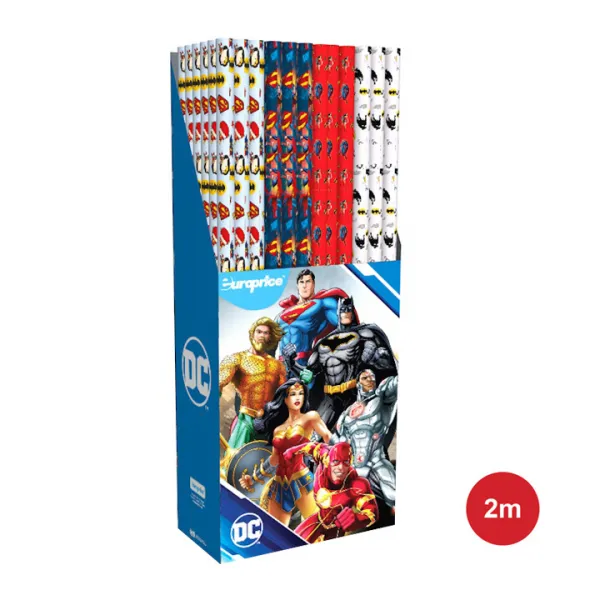 Опаковъчна, подаръчна хартия DC Super heroes 70 х 200 см.  1