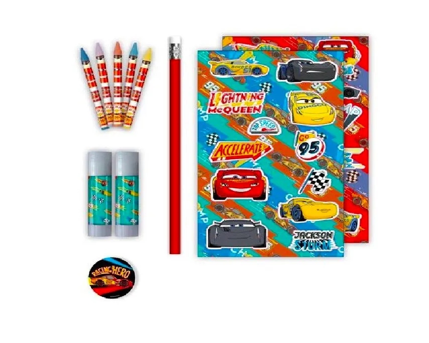 Комплект за оцветяване Disney Cars, Колите 30 части 3