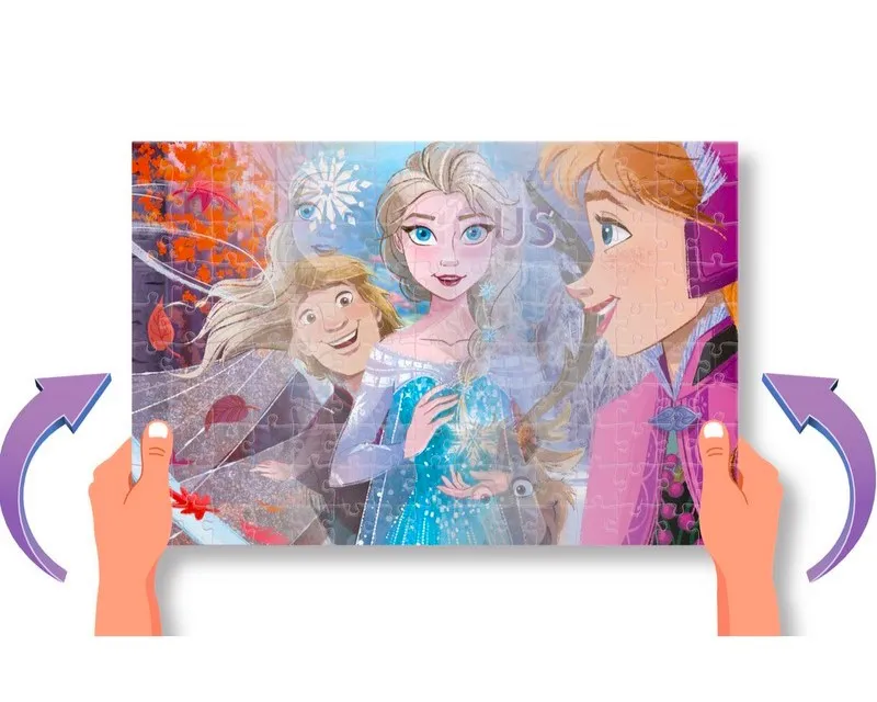 Пъзел  150 елемента с 3D ефект Фроузен, Disney Frozen 6