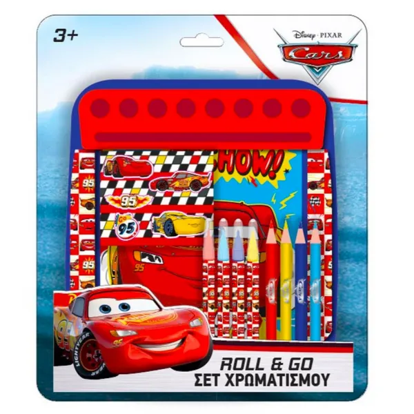 Комплект за оцветяване на  Disney Cars Roll & Go, Колите 1