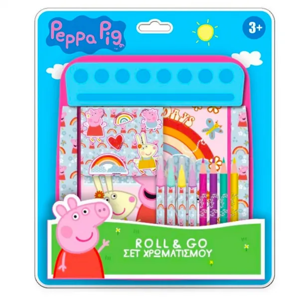 Комплект за оцветяване на Peppa Pig Roll & Go, Пепа Пиг 1