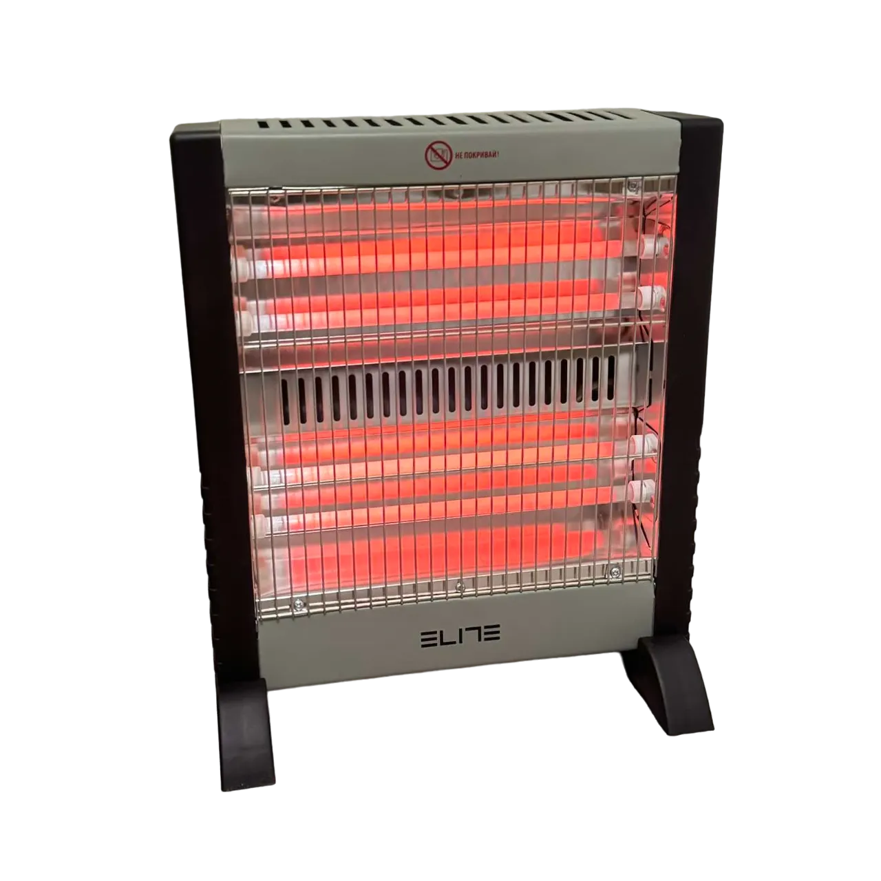 Кварцова печка 1200W с 4 нагревателя ELITE EQH-0485 4