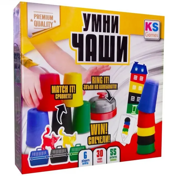 Настолна игра Умни Чаши 1