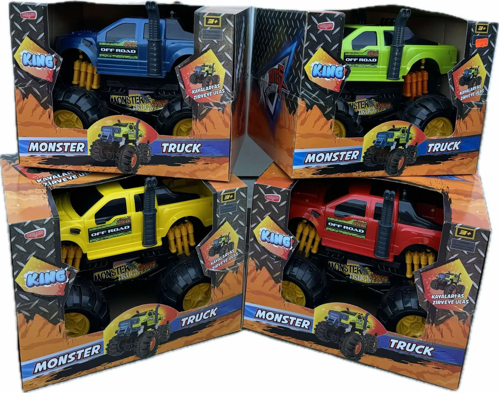 Oгромен джип 45см Монстър, Mega Monster Truck 5