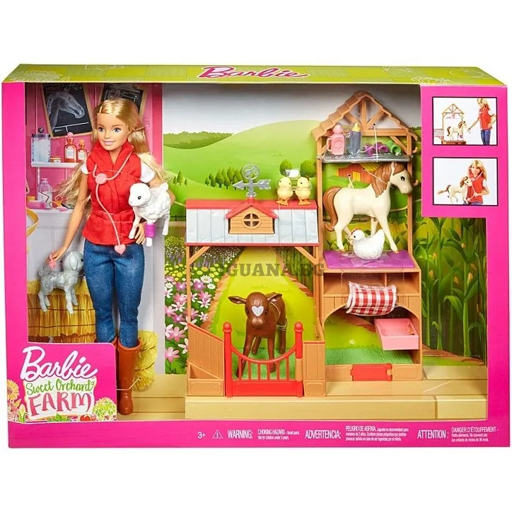 Кукла Barbie Барби - Ветеринарка във фермата 2