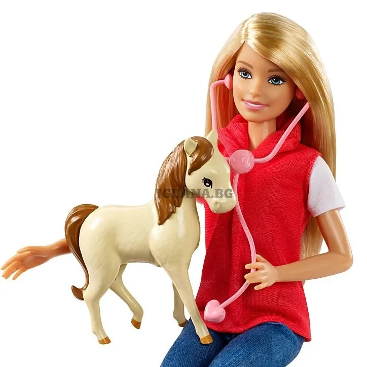 Кукла Barbie Барби - Ветеринарка във фермата 6