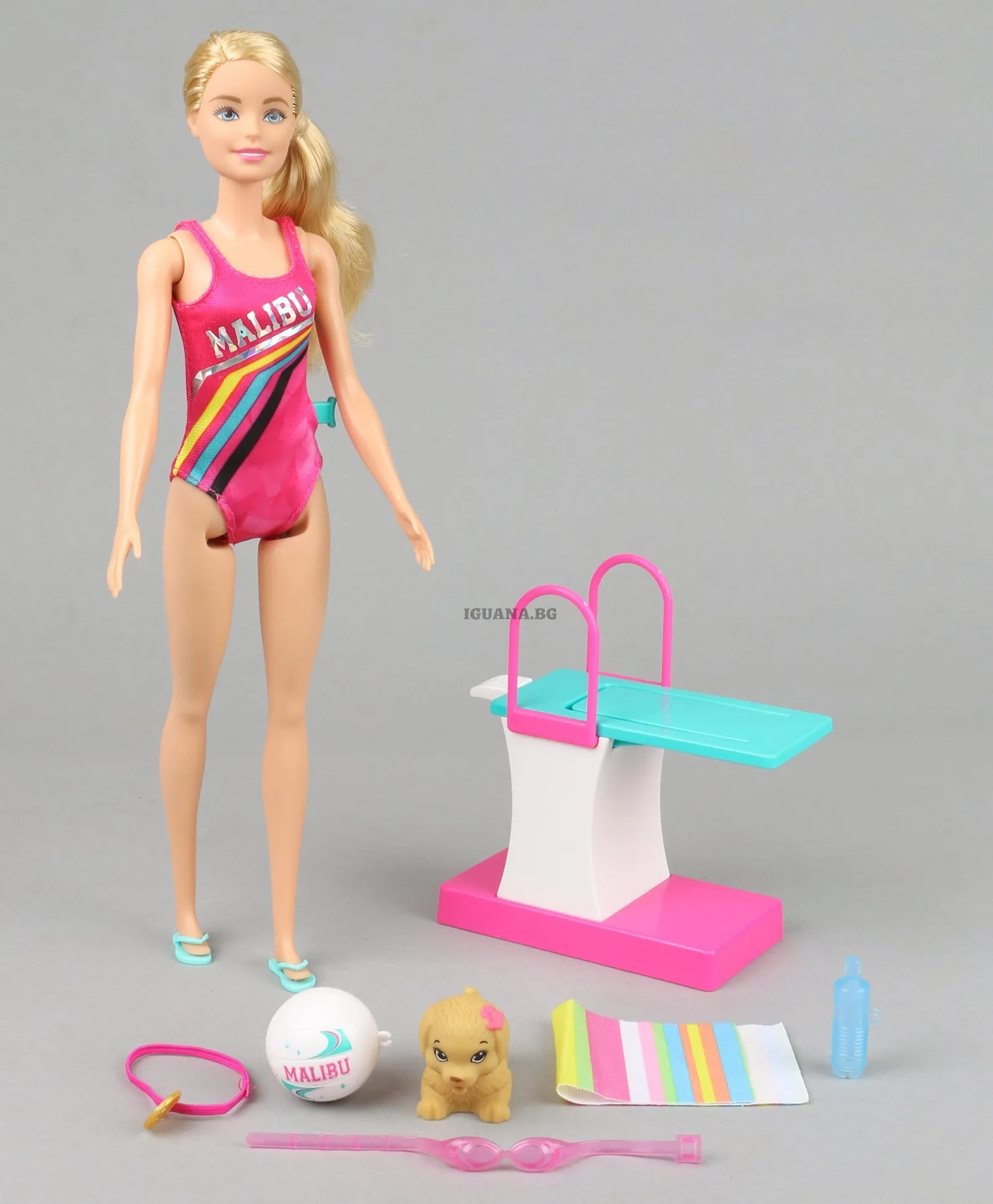Кукла Barbie Барби - Плувкиня с домашния си любимец 3