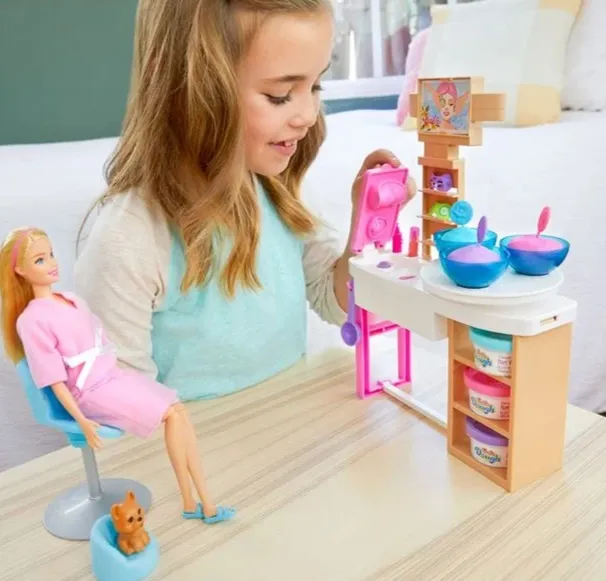 Кукла Barbie - Игрален комплект Спа 4