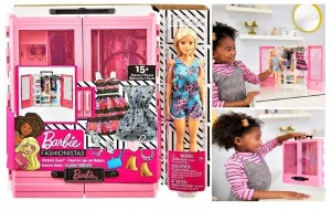 Кукла Барби Barbie - Комплект Гардероб с рокли и аксесоари 1
