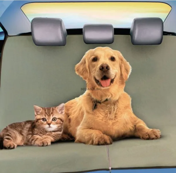 Подложка за седалка на кола или диван за домашни любимци 1