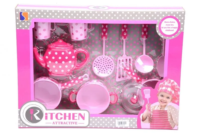 Детски кухненски комплект, на точици