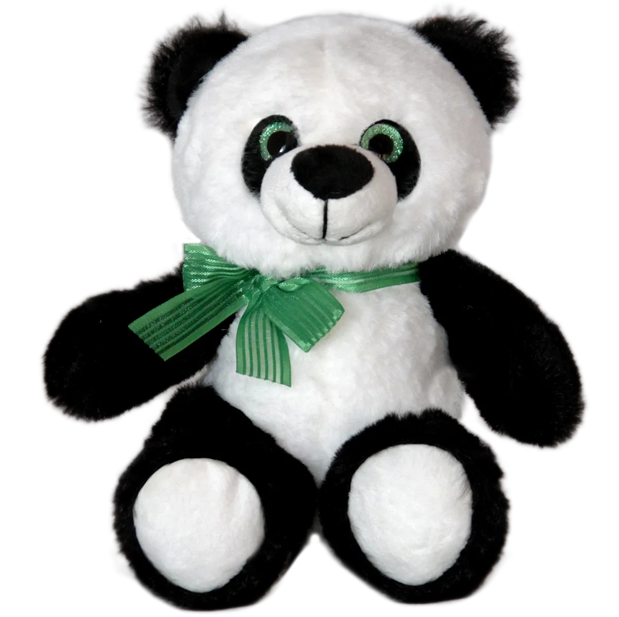 Панда със зелена панделка, 18см 1