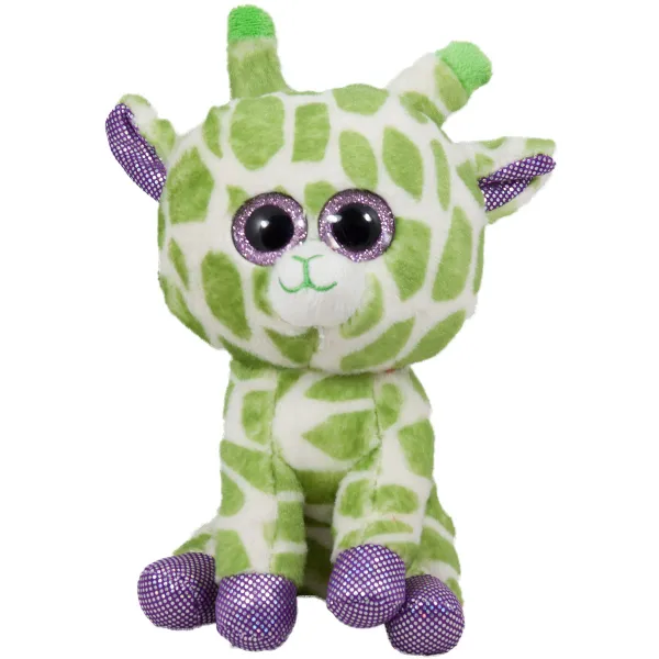 Бебешка дрънкалка жирафче Зелен, 18см