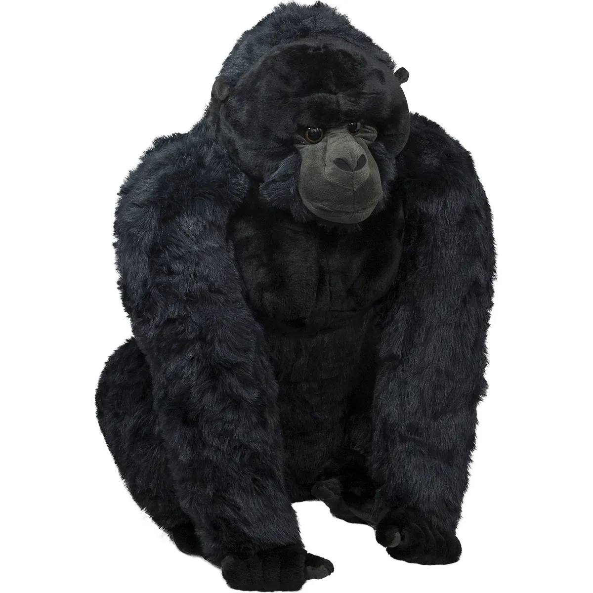 ГОЛЯМА Плюшена горила 100см,  реалистична