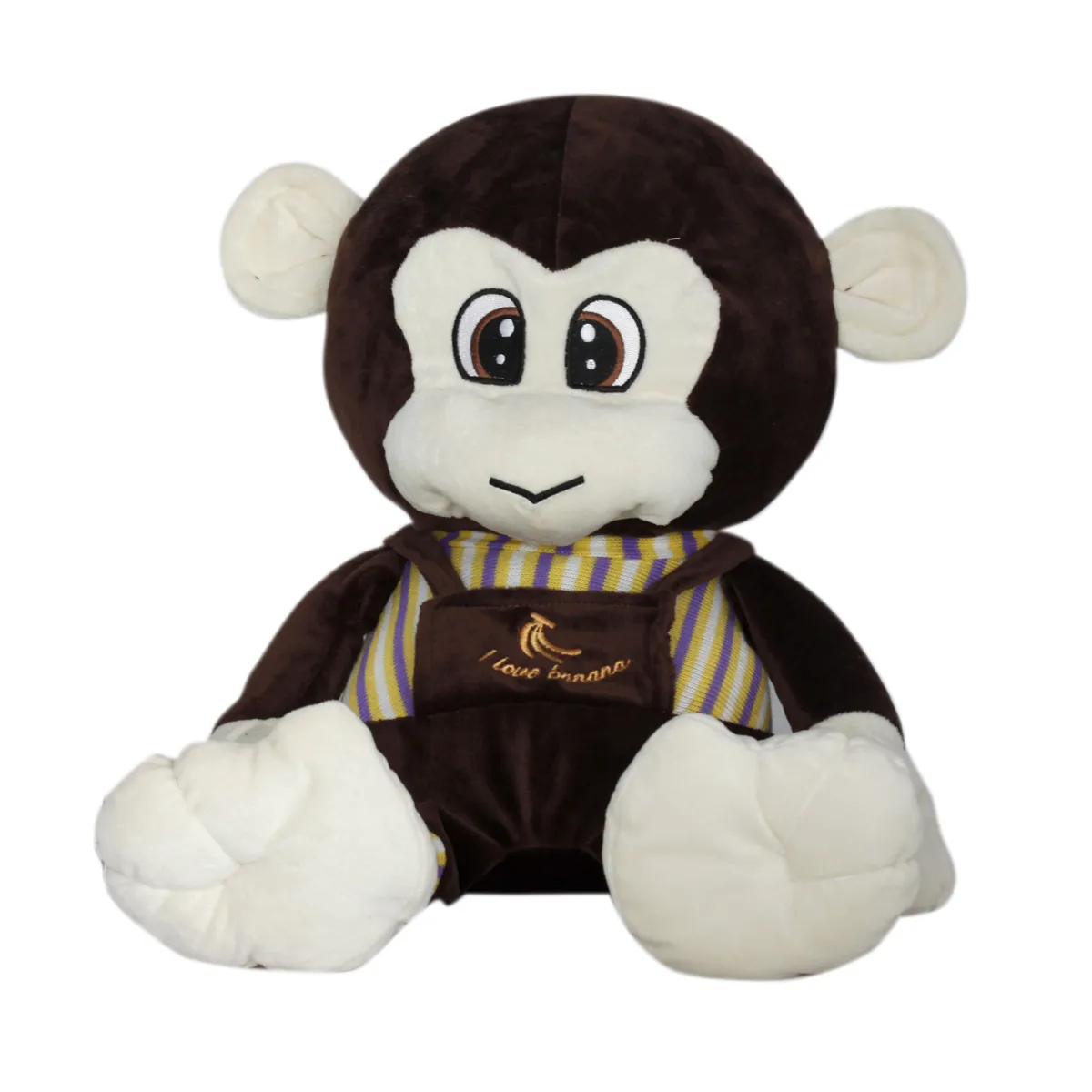 Маймунка с раирана блузка, 38 см