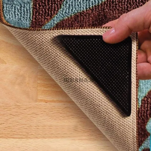 Противохлъзгащи подложки за килими, комплект 4бр. 1