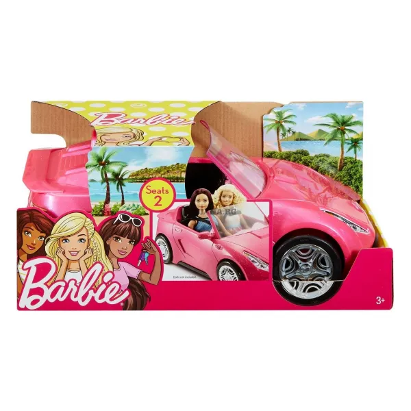 Кола за кукли Барби - кабрио автомобил BARBIE  1