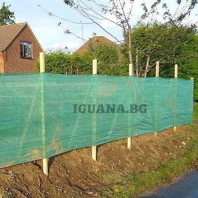 Засенчваща оградна мрежа 85% на ролка 1,50/100м с UV защита 6