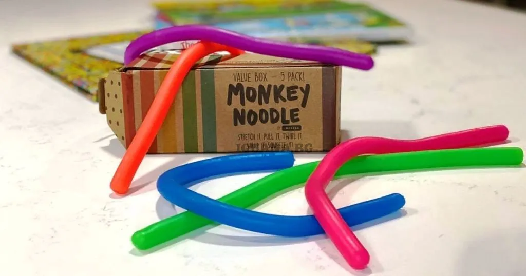 Monkey Noodles ПРОМО Комплект 6 броя Мънки нудалс, Fidget toys 7