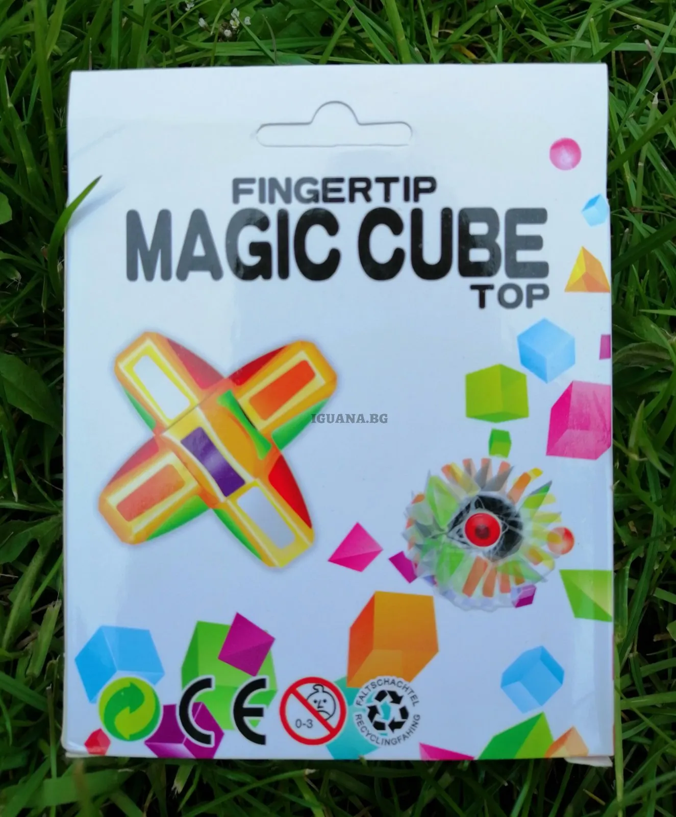 Rubik Fingertip Magic Cube Spinner, Магически Рубик Куб, Спинър, Fidget toys 6