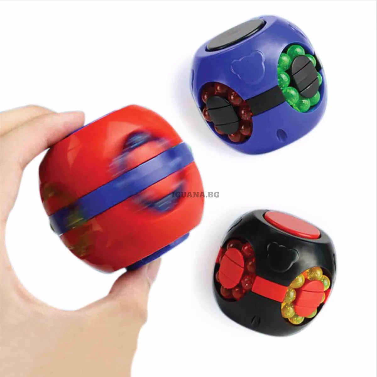 Антистрес играчка Кубче - Спинър, Cube Spinner, Fidget Toys 1