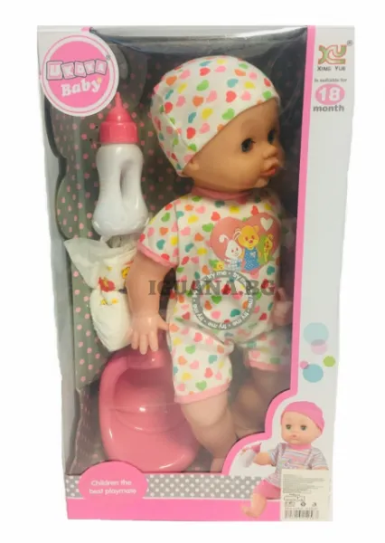 Детска Бебе / Кукла ПИКАЕЩА 12 звука 