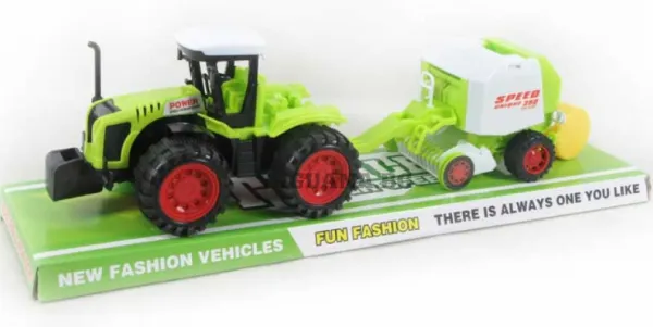 Детски Селскостопански Машини / Трактор с Комбайн Инерционен 