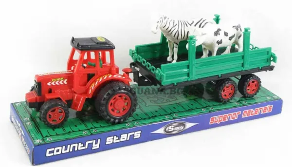 Детски Селскостопански Машини / Трактор с Ремърке / Животни  1